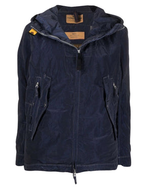 Parajumpers Tia Estate Blue Windbreaker Jacket S