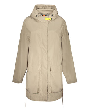 Parajumpers True Beige Hooded Trench Jacket S
