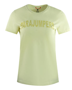 Parajumpers Cristie Brand Logo Tender Yellow T-shirt