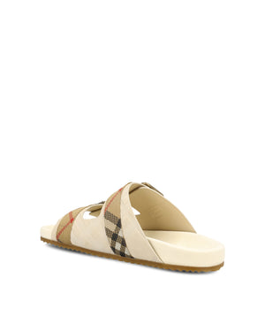 Burberry Suede Sandals