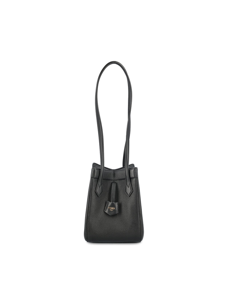 Fendi Fendi Origami Black Mini Leather bag — buy online at Garment Vault