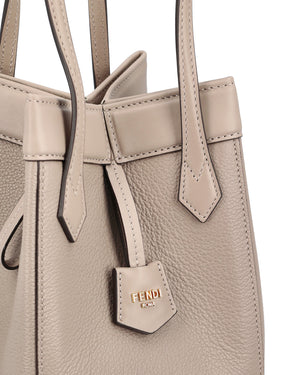 Fendi Origami Beige Mini Leather bag