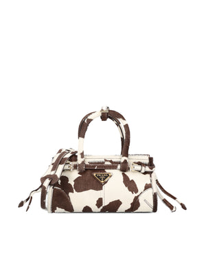 Prada Bonnie Mini Handbag Calf Leather
