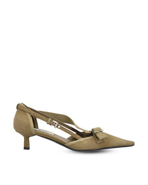Prada Canvas Pumps