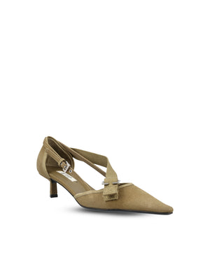 Prada Canvas Pumps