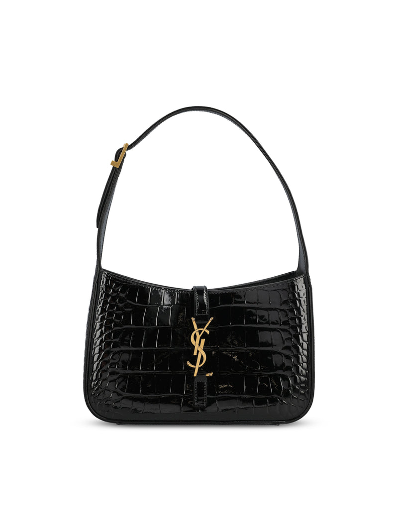Saint Laurent Saint Laurent LE 5 À 7 Crocodile Embossed Bag — buy online at Garment Vault