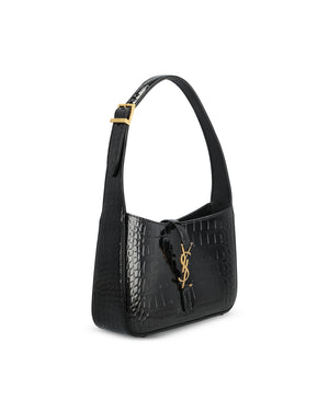 Saint Laurent LE 5 À 7 Crocodile Embossed Bag