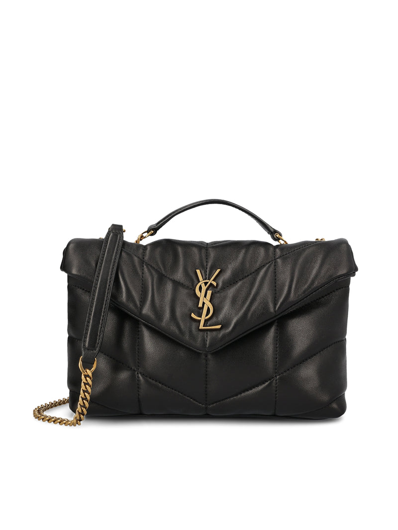 Saint Laurent Saint Laurent Puffer Toy Mini Leather Bag — buy online at Garment Vault