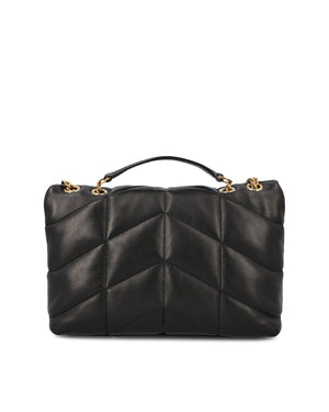 Saint Laurent Puffer Toy Mini Leather Bag