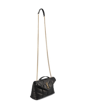 Saint Laurent Puffer Toy Mini Leather Bag