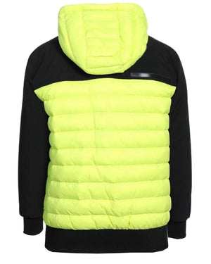 Moose Knuckles Kleskun Panel Green Down Jacket