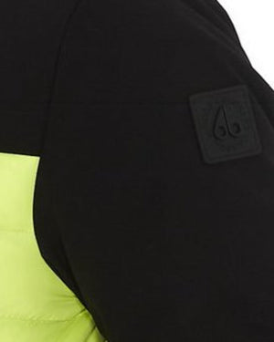 Moose Knuckles Kleskun Panel Green Down Jacket