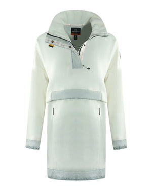 Parajumpers Oum White Long Pull Over Jacket