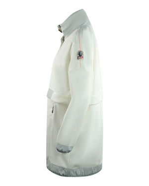 Parajumpers Oum White Long Pull Over Jacket